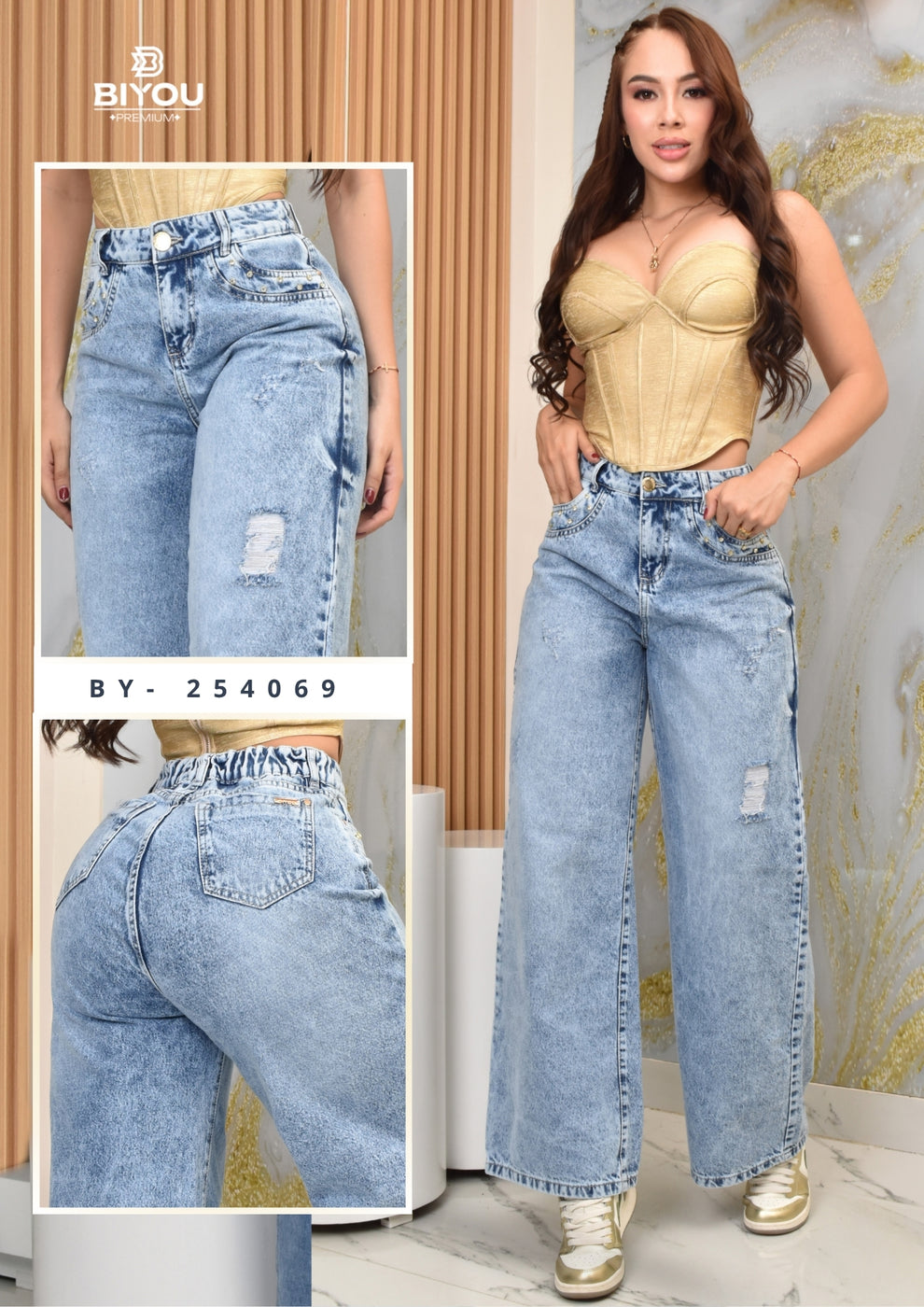 JEANS CAMPANA 💫💗