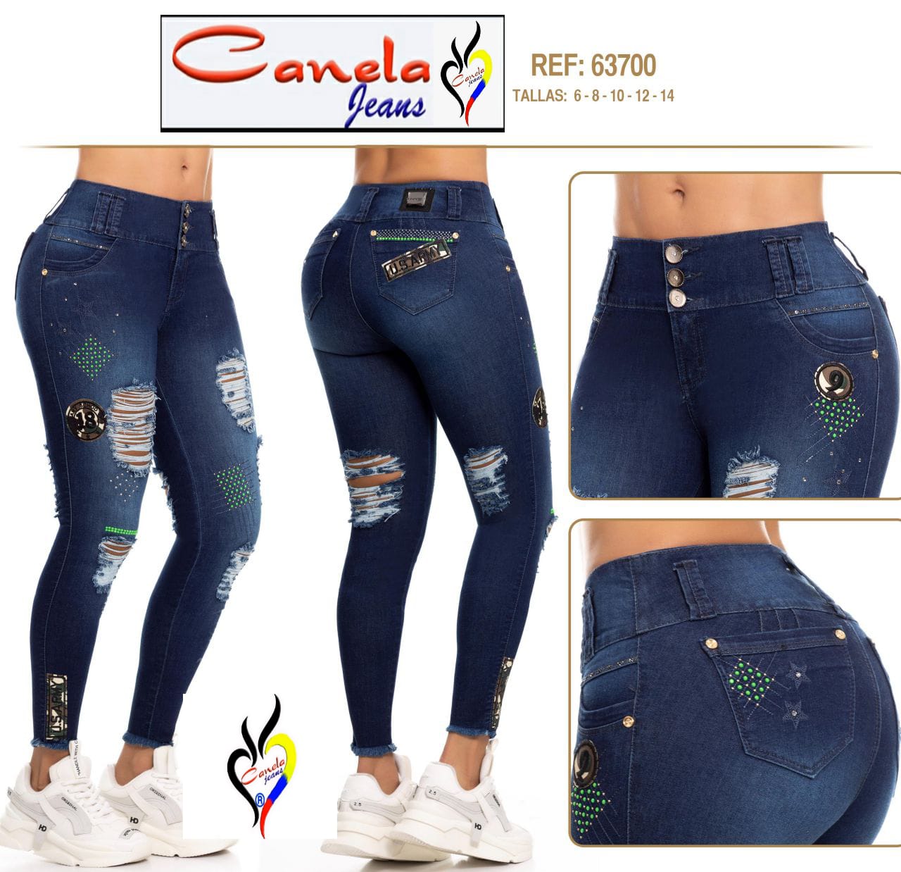 JEANS COLOMBIANOS🔥💯